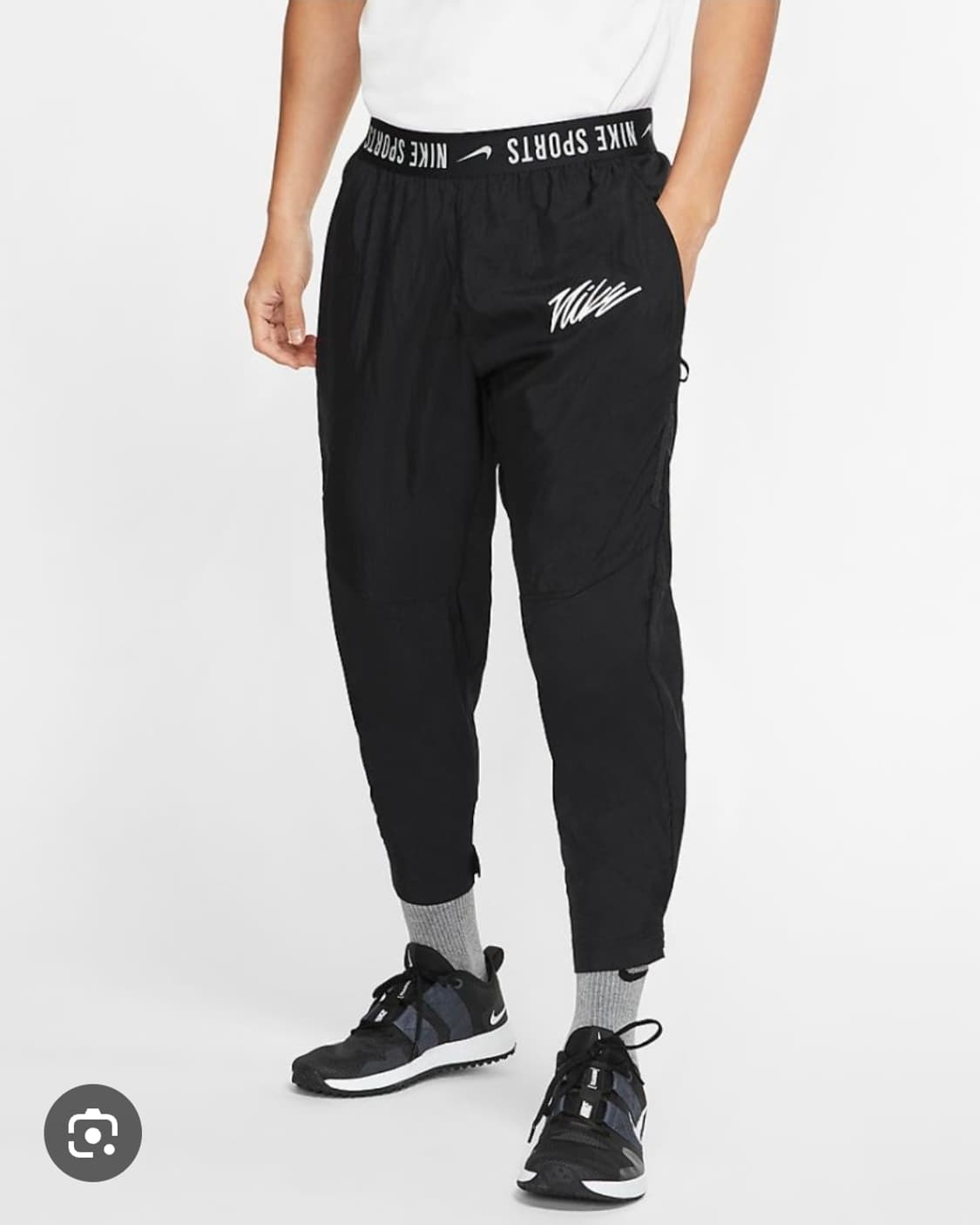 나이키 우븐 트레이닝 팬츠  밴딩바지 라지 남성 상품이미지1