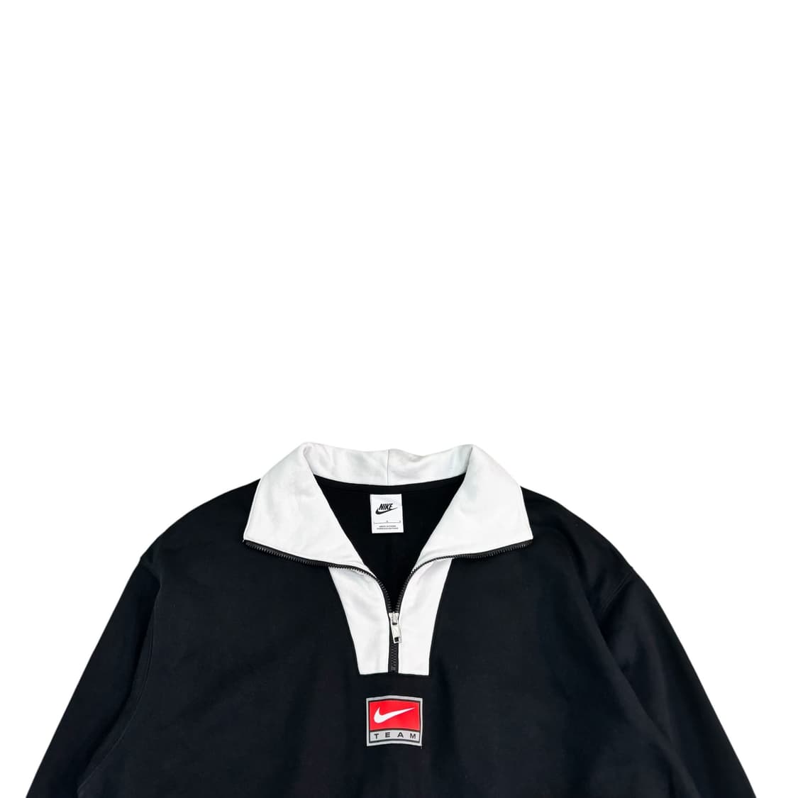 나이키 팀 플리스 하프집업 크롭탑 상품이미지2