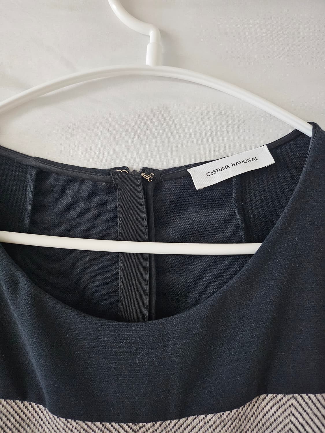 Costume National 여성 블랙 플리츠 원피스 40 상품이미지4