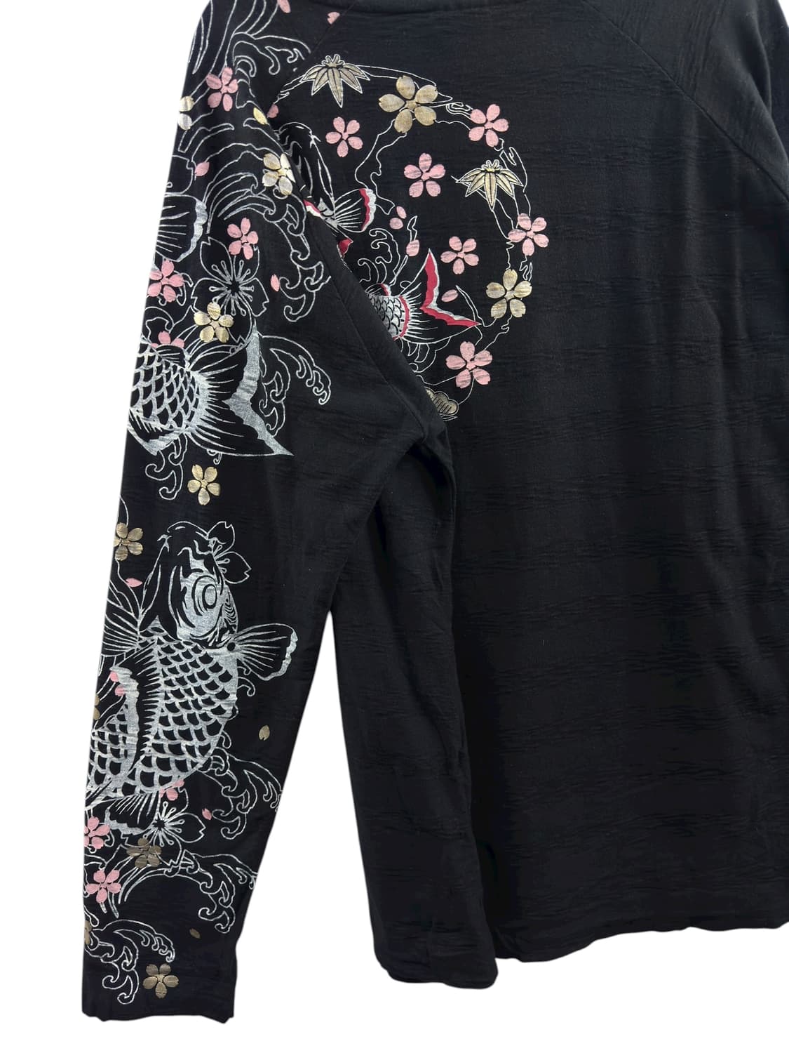 JPN 오리엔탈 코이 자수 프린팅 롱슬리브1290 상품이미지5