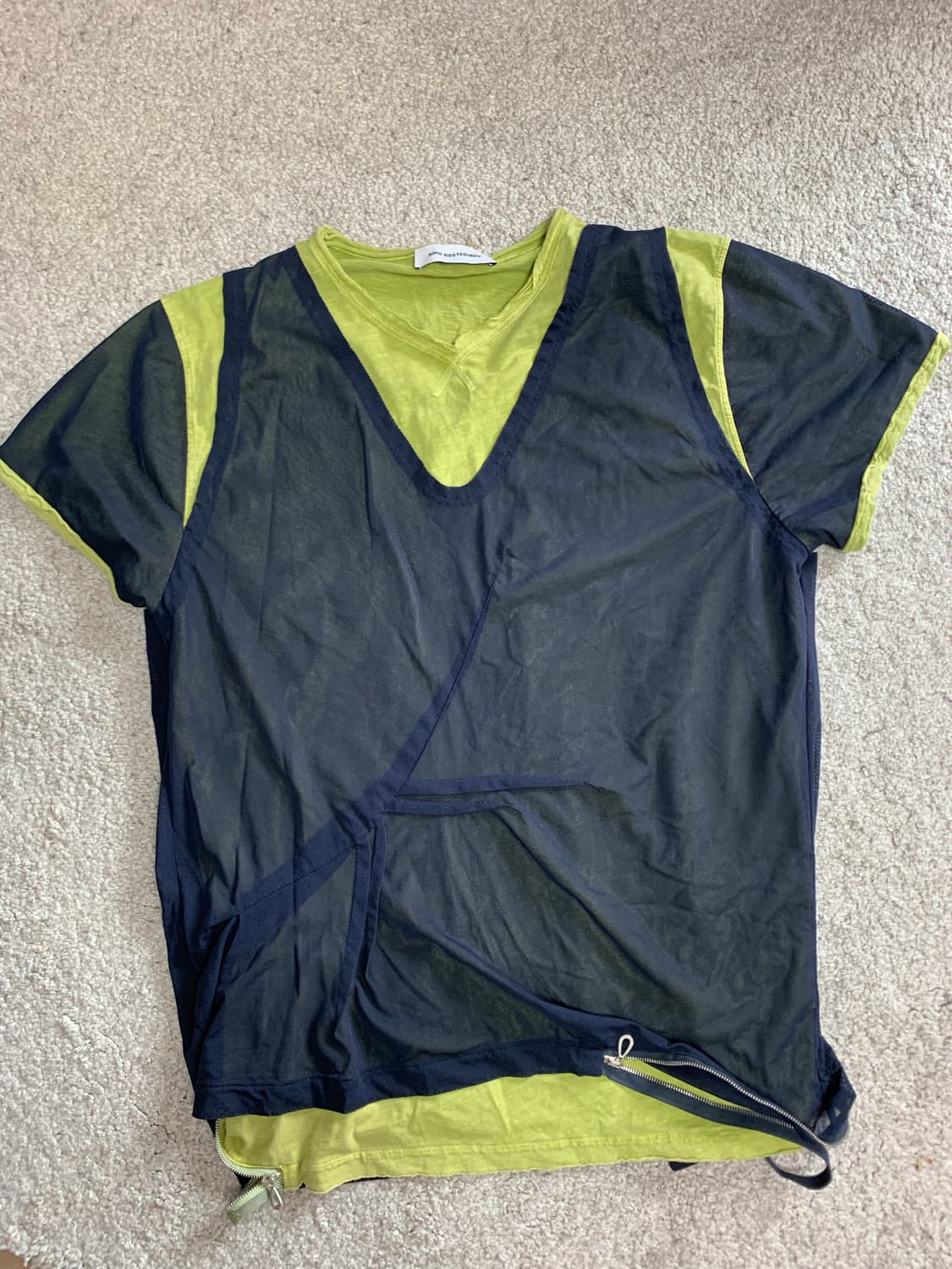 Kiko kostadinov knox mesh short sleeve 상품이미지1