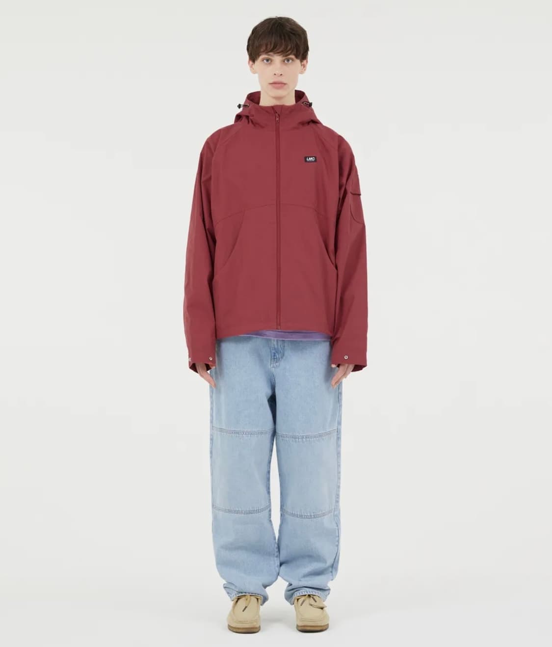LMC(엘엠씨) CURVED WINDBREAKER JACKET red 상품이미지3