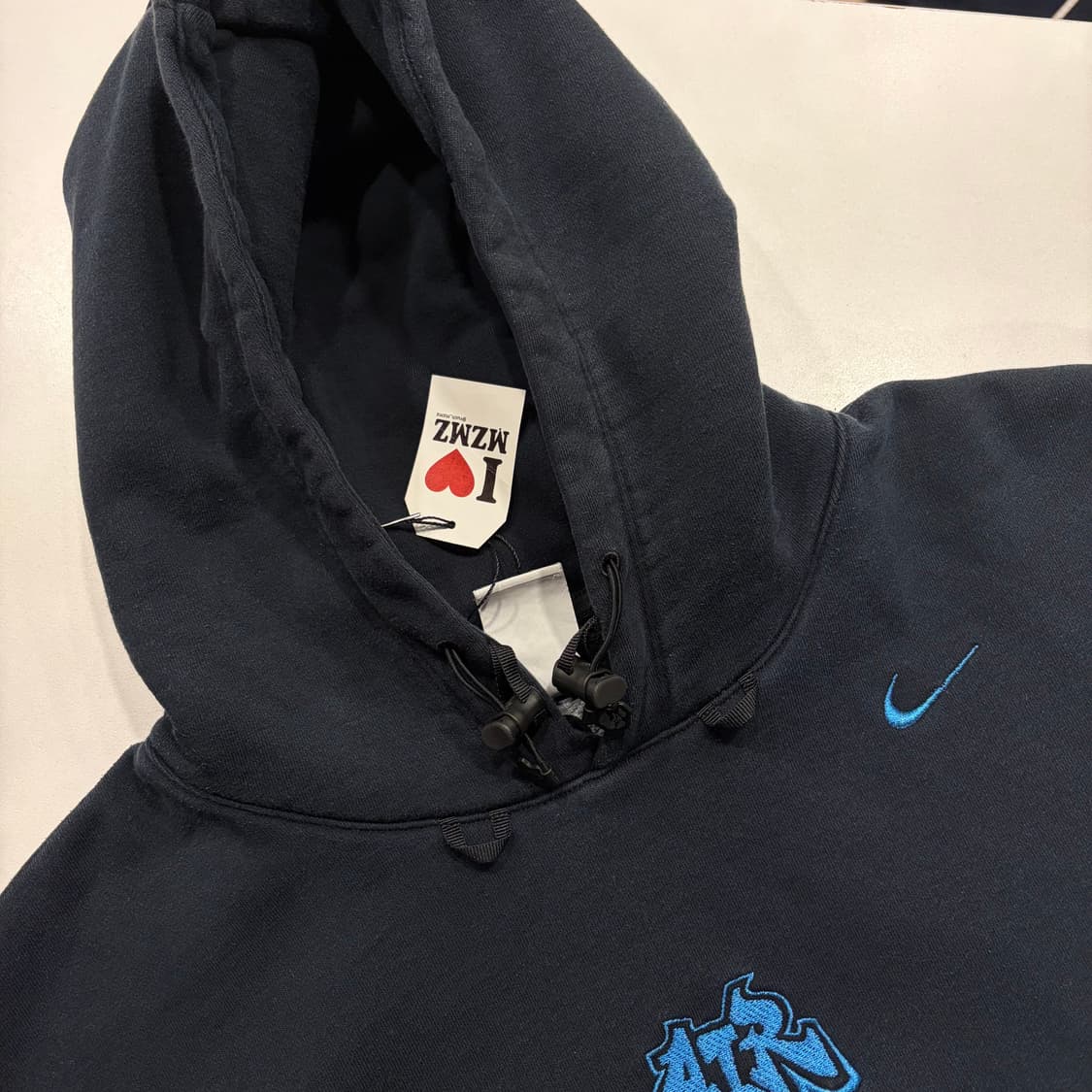 [M] 나이키 x 오프화이트 AIR 스웻 후드티 B861 상품이미지4