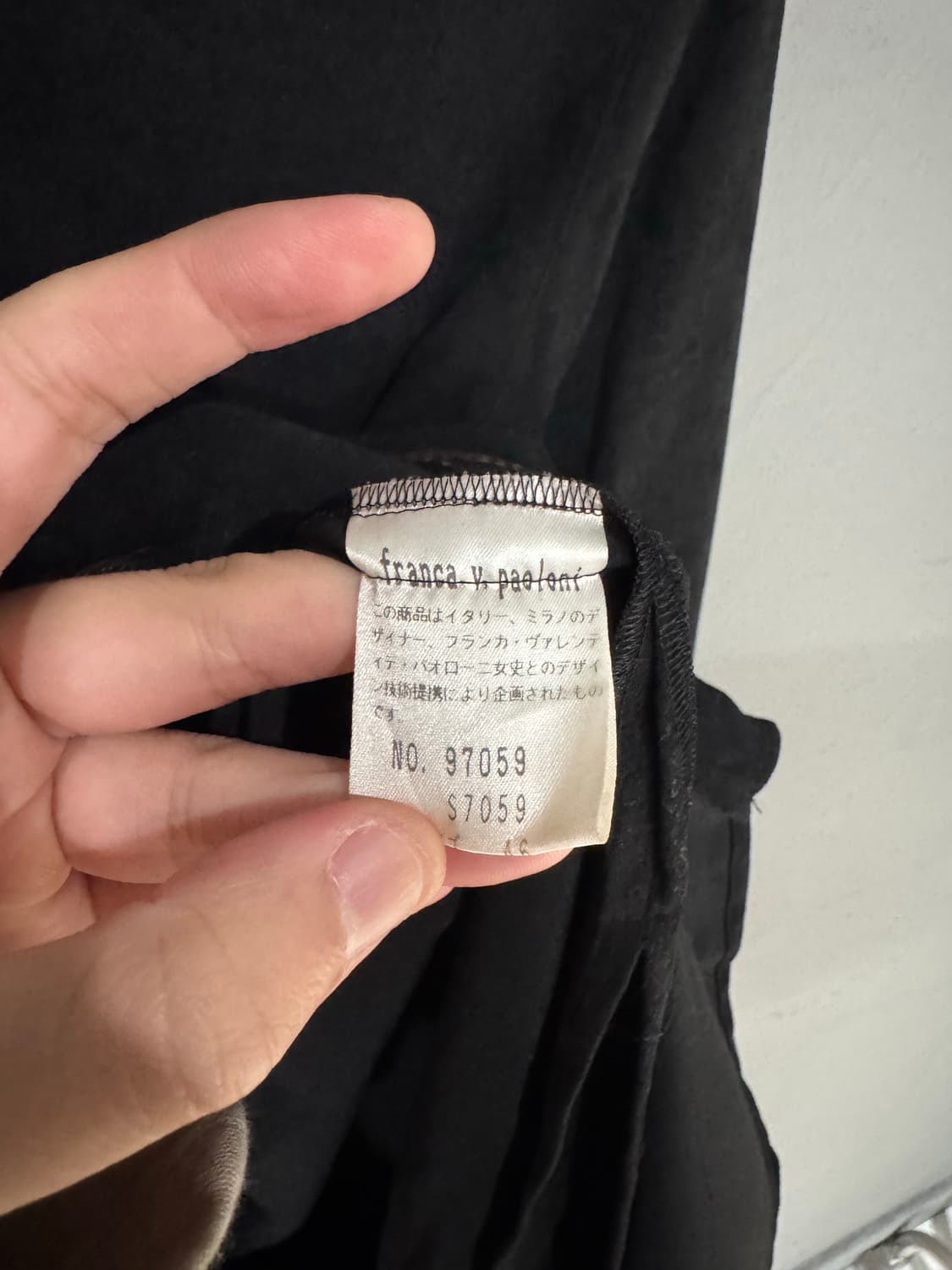 프랑카 파오로니 패턴 셔츠  상품이미지8