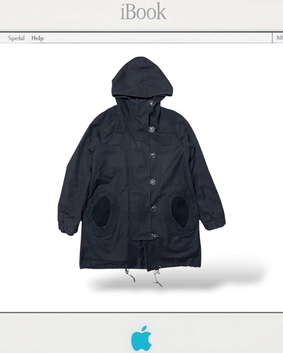 츠모리치사토 퍼 후드코트 상품이미지1