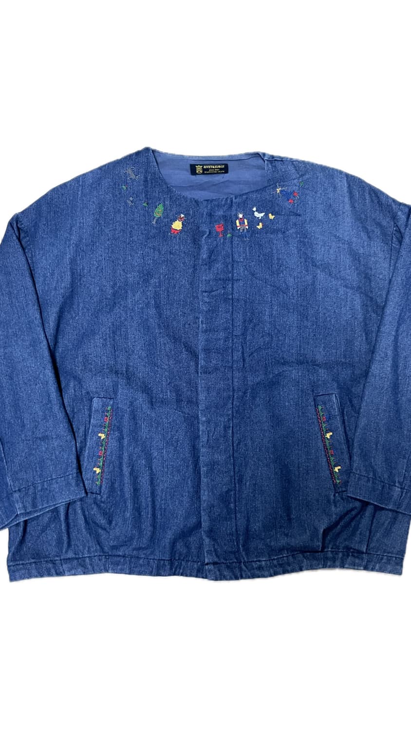 Rivet&Surge 리벳 앤 서지 자수 데님 자켓 상품이미지8