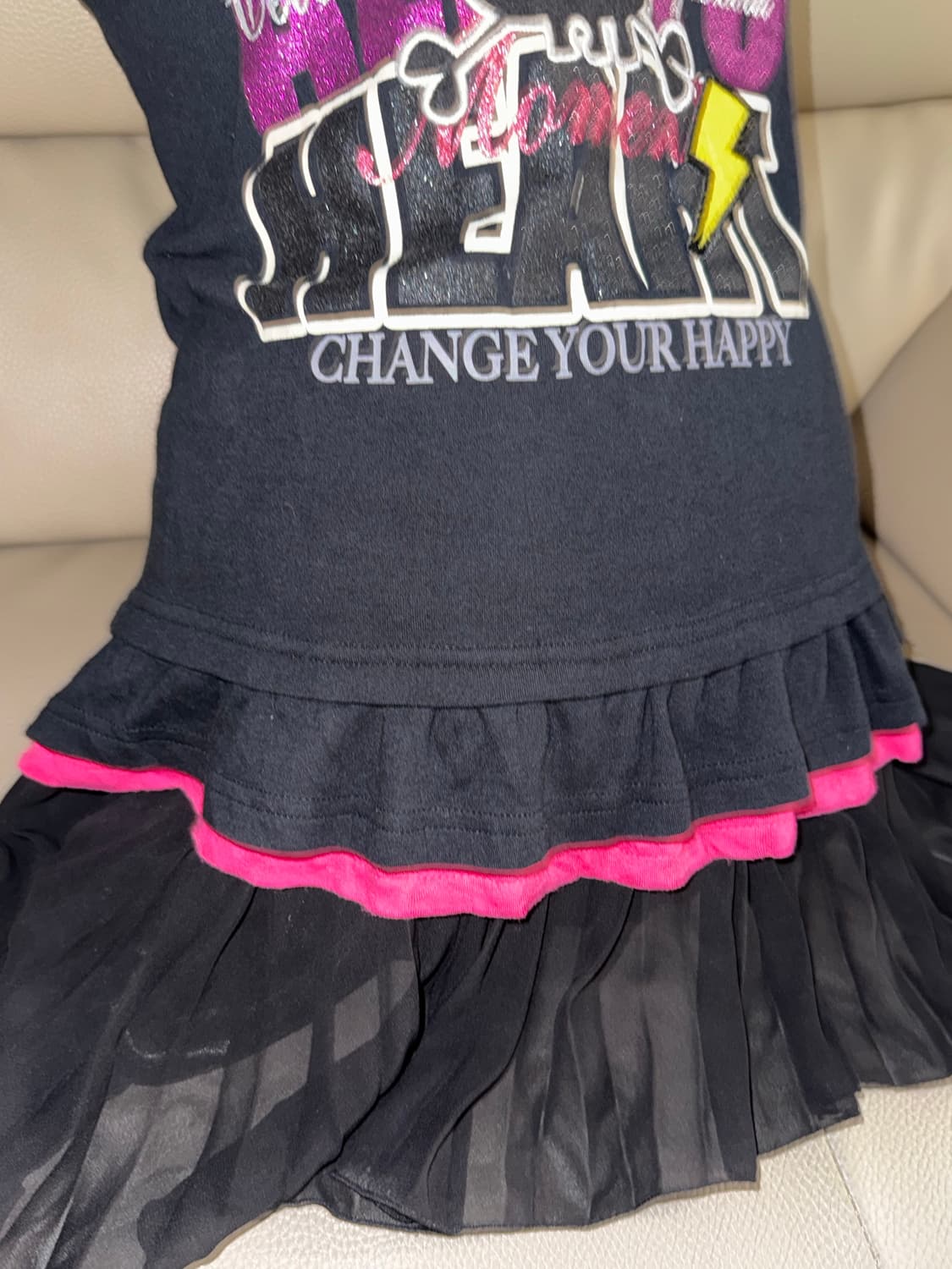 kawaii punk girl printing sleeveless 상품이미지3