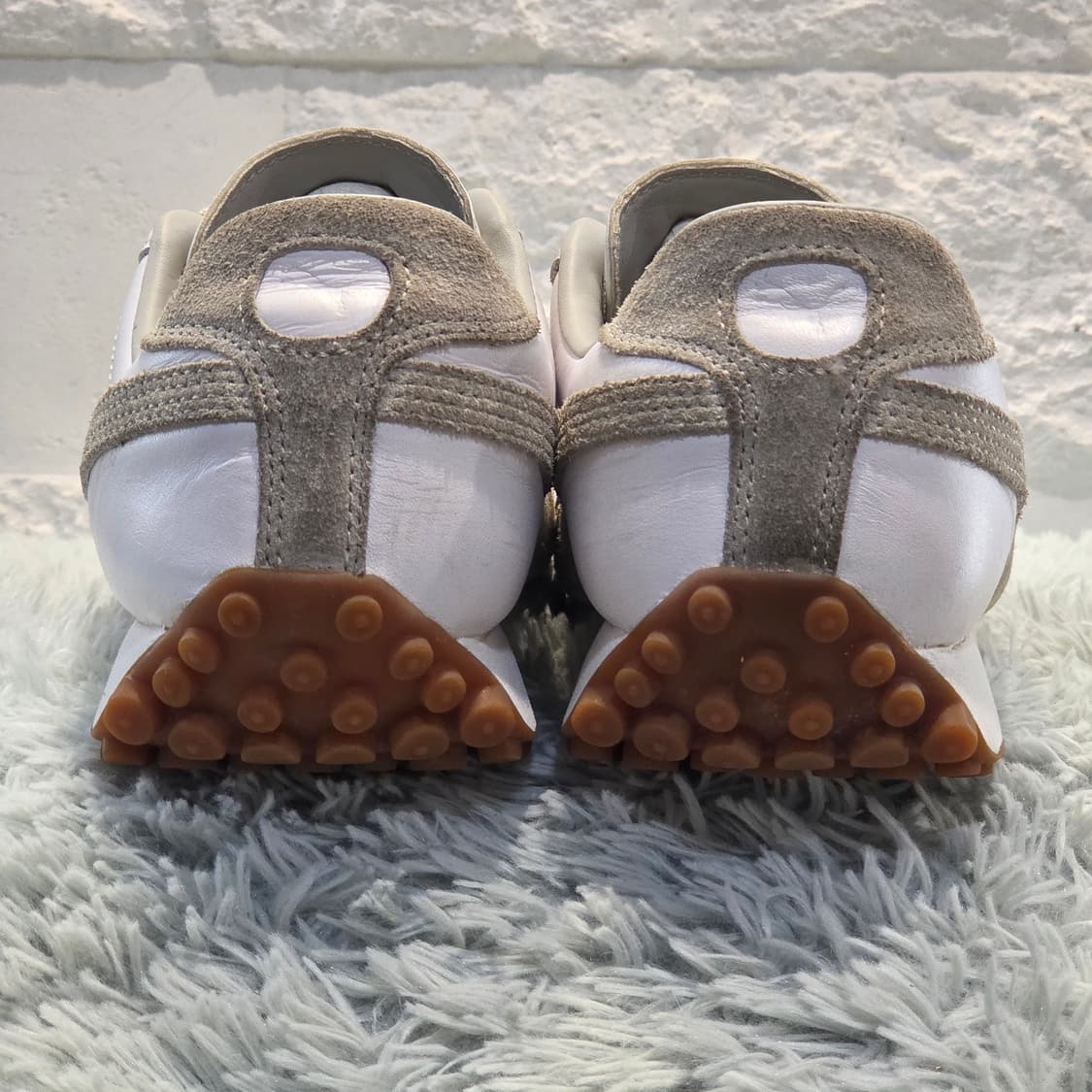 6a-30:푸마 델피나 빈티지 화이트/그레이(250mm) 상품이미지3