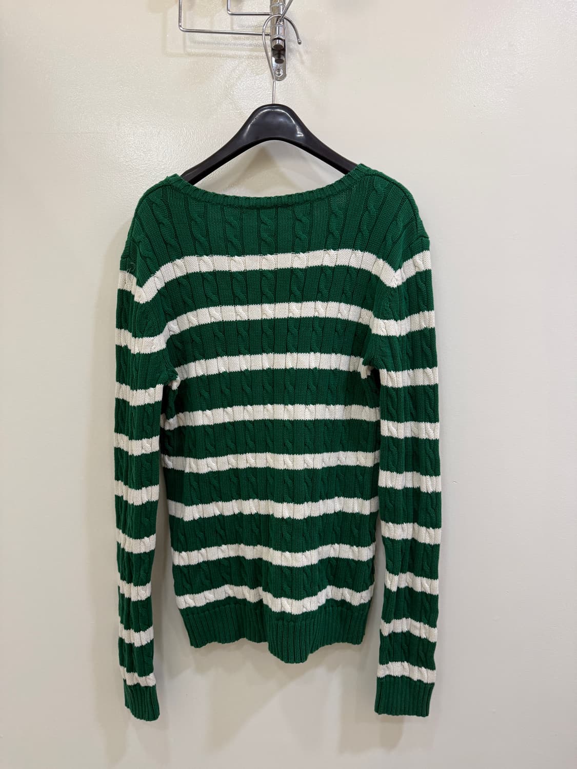 랄프로렌 여성 스트라이프 케이블 니트(정품) 상품이미지3