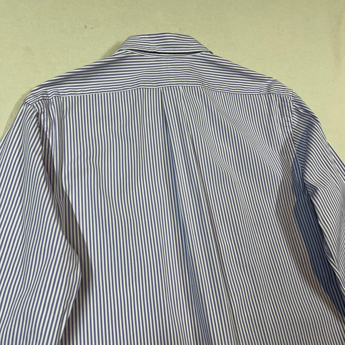 L) 폴로 랄프로렌 클래식 퍼플 스트라이프 포플린 셔츠 T85 상품이미지6