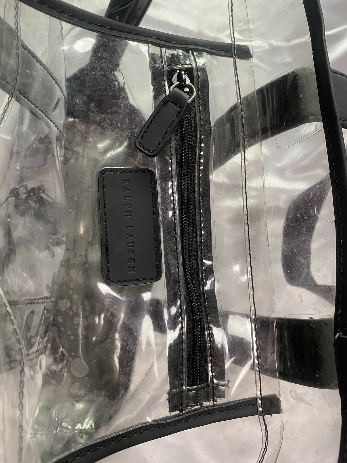 랄프로렌 투명 토트백 상품이미지4