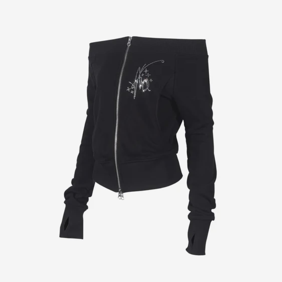 어나더에이 오프숄더 집업 상품이미지2