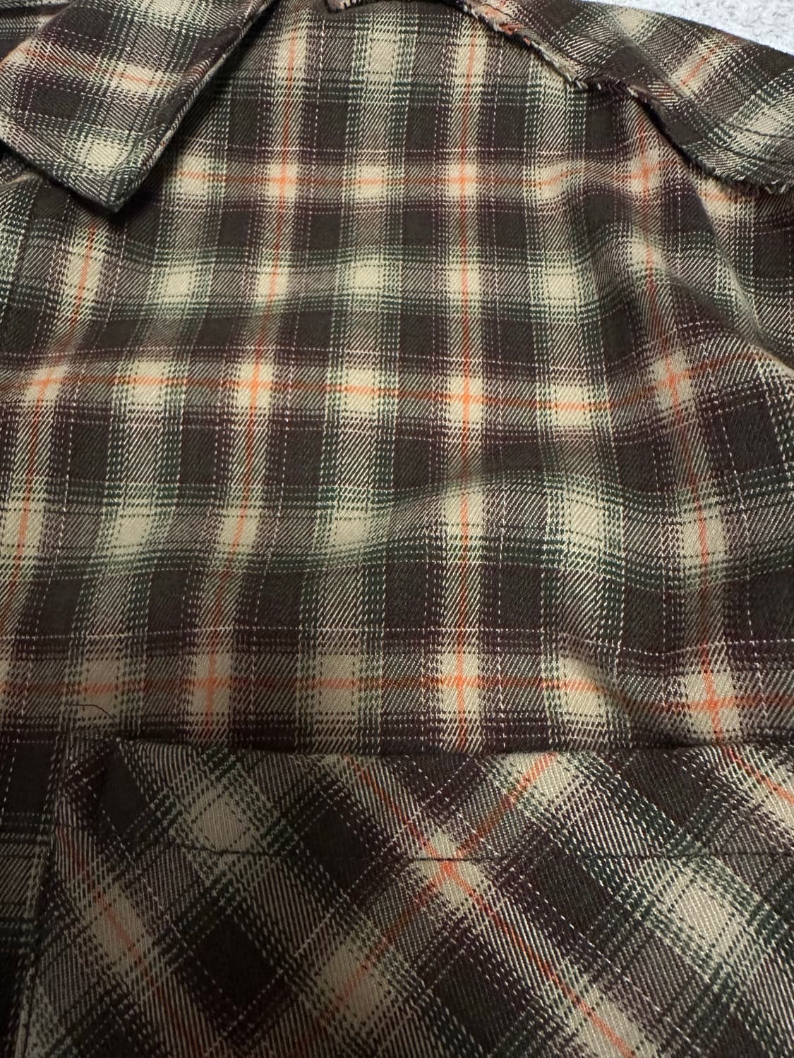 자라 체크셔츠 M 상품이미지3