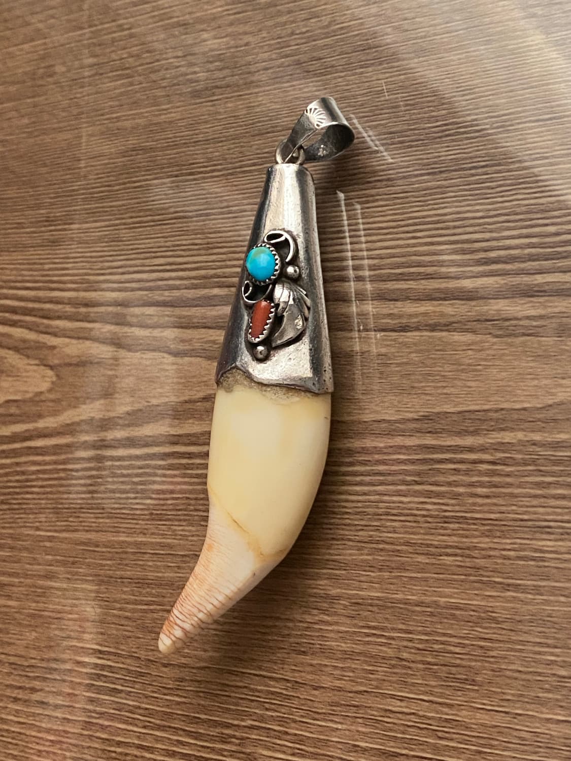 나바호 인디언주얼리 터키석 펜던트 판매합니다. 상품이미지3