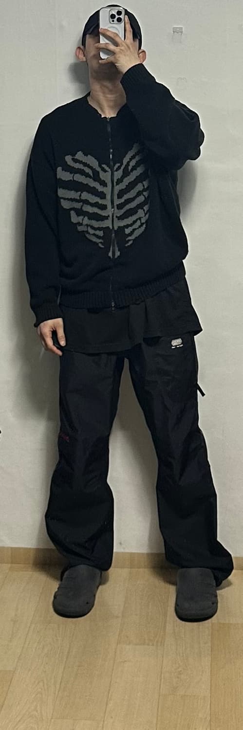 엑스톤즈 보운 니트 집업 상품이미지5