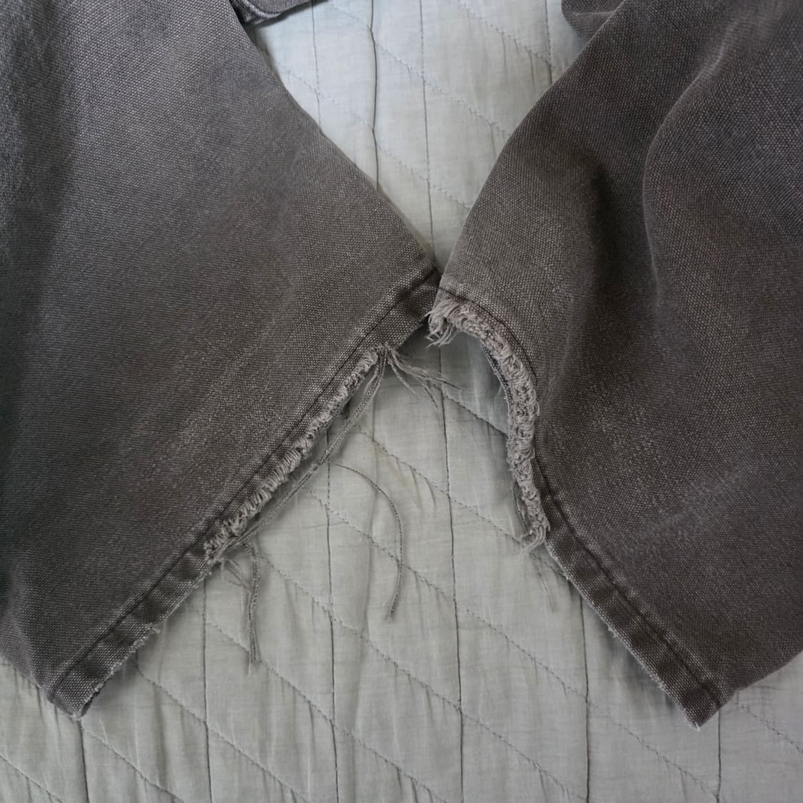 [42X30] 빈티지 칼하트 더블니 B136DKB 워크팬츠 트래쉬 DK1 상품이미지6