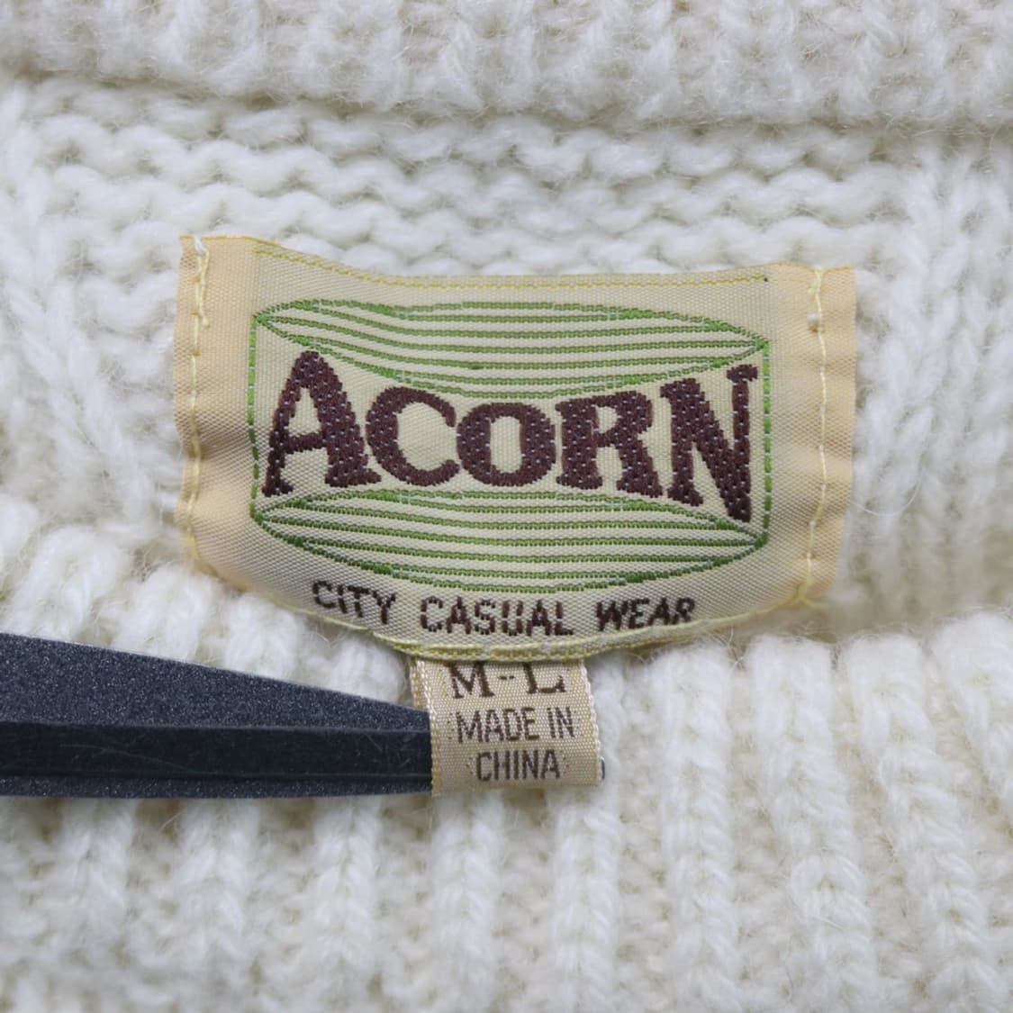 ACORN 꽈배기 울 니트 61948 상품이미지4