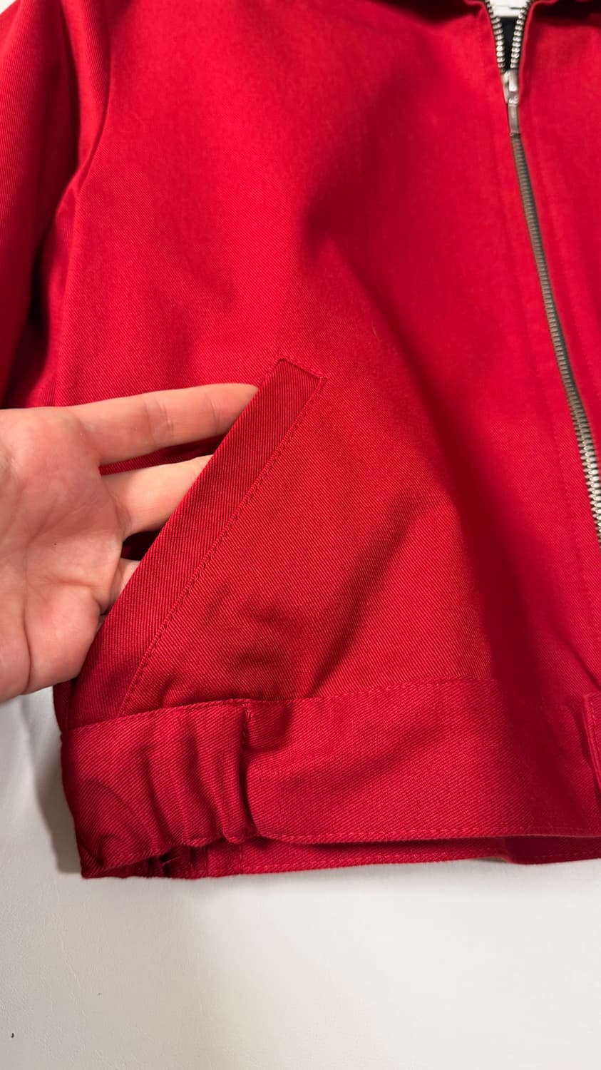 토니웩Tonywack 코튼 트윌 프렌치 블루종 자켓 S 정가 245,00 상품이미지10