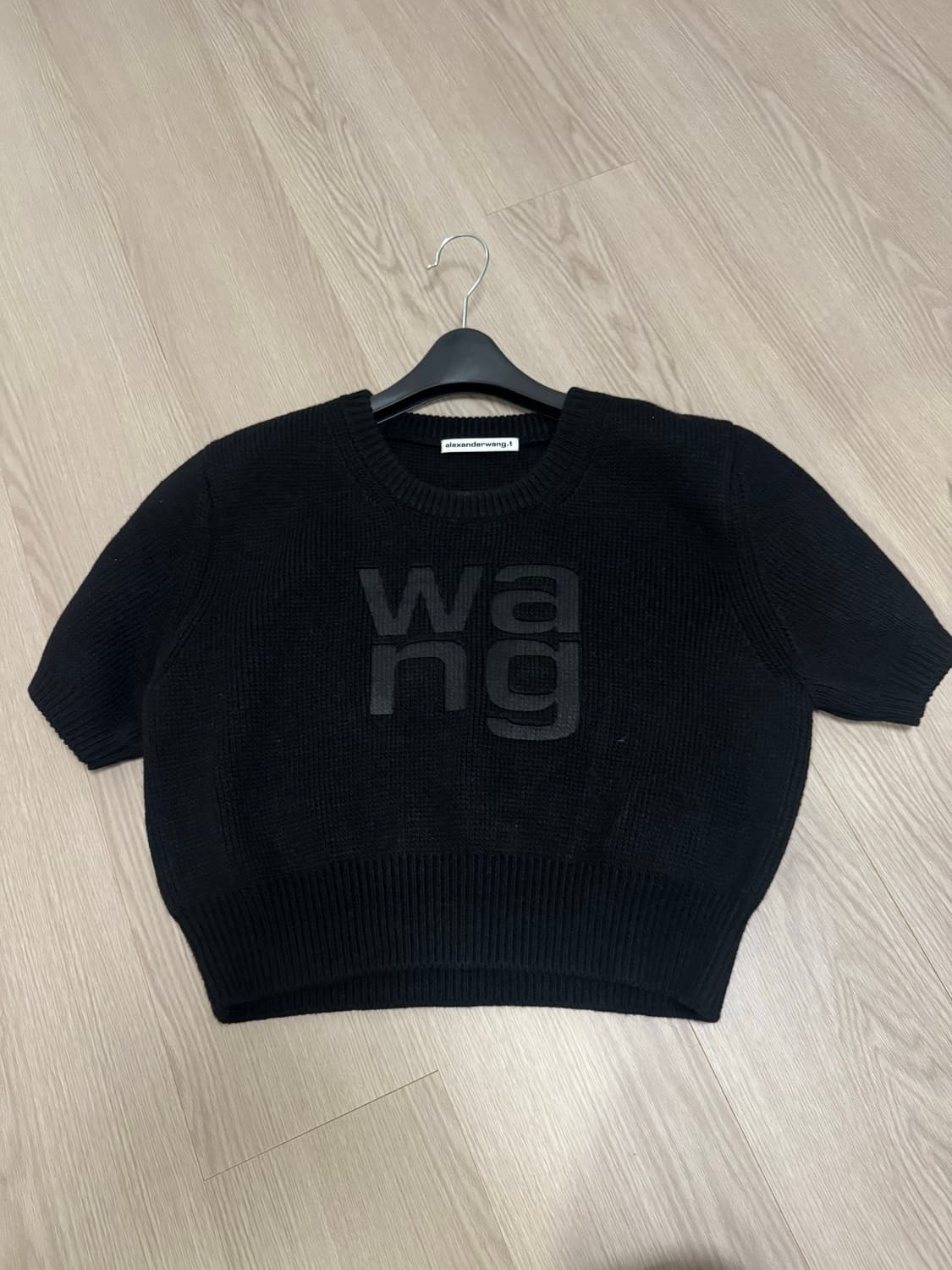 알렉산더왕 블랙로고 반팔니트 상품이미지1