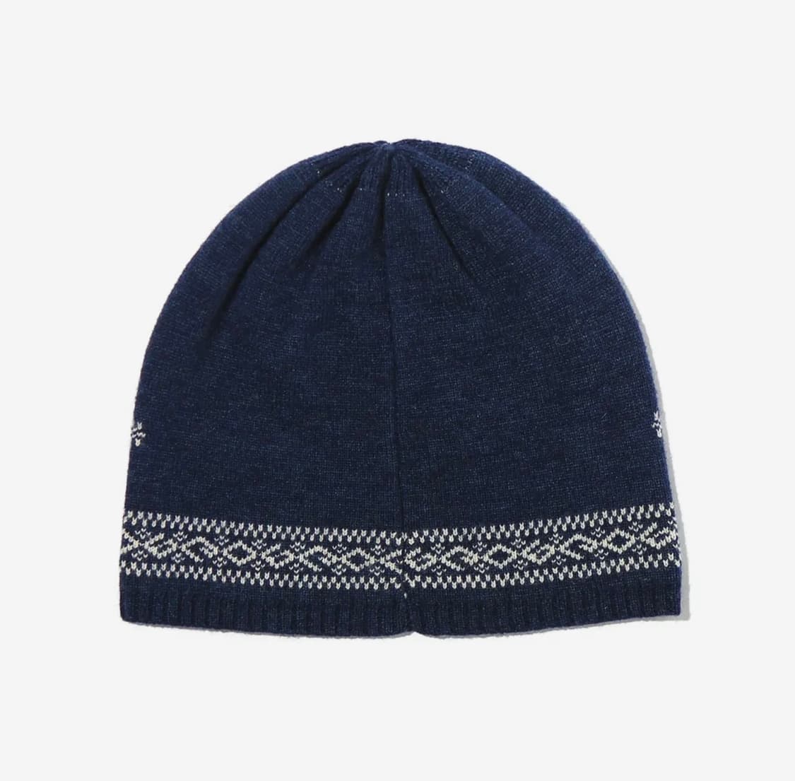 오가프 노르딕 자카드 비니 모자 네이비 상품이미지2