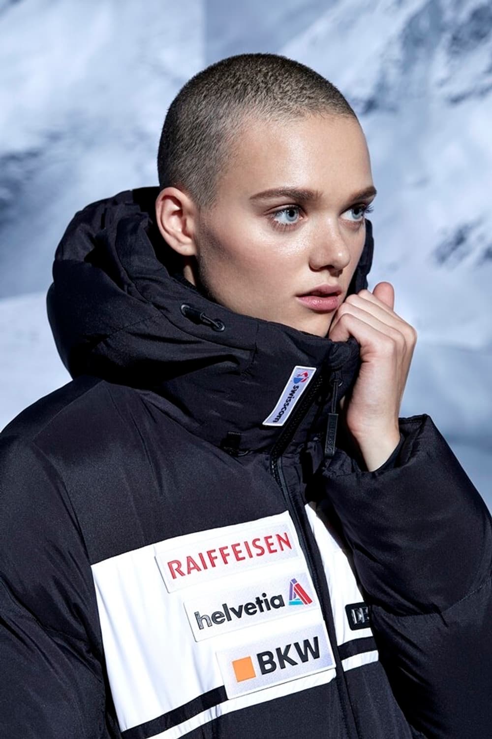 데상트 남녀공용 롱패딩 다운 패딩 아우디 레플리카 스키 90 95 S M 상품이미지8