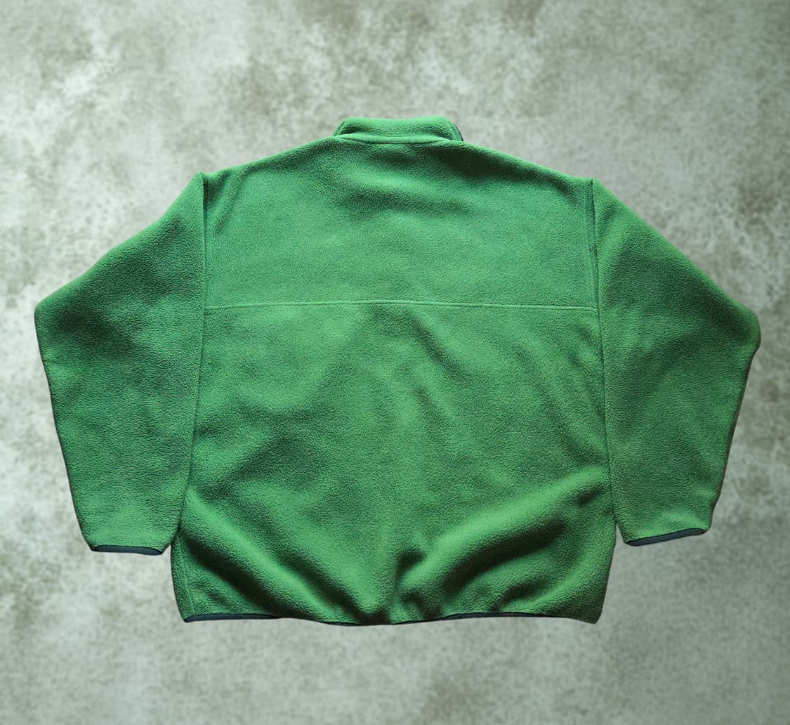 (L)파타고니아 Rare 라임 그린 신칠라 플리스 상품이미지3