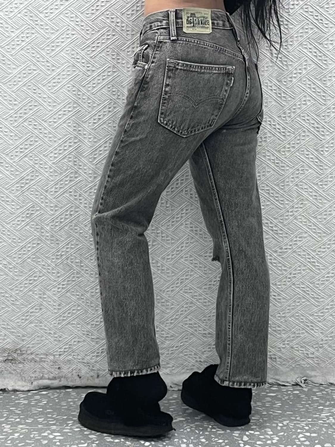 리바이스 실버탭 디스트로이드 흑청 데님팬츠 28인치 C08876 상품이미지1