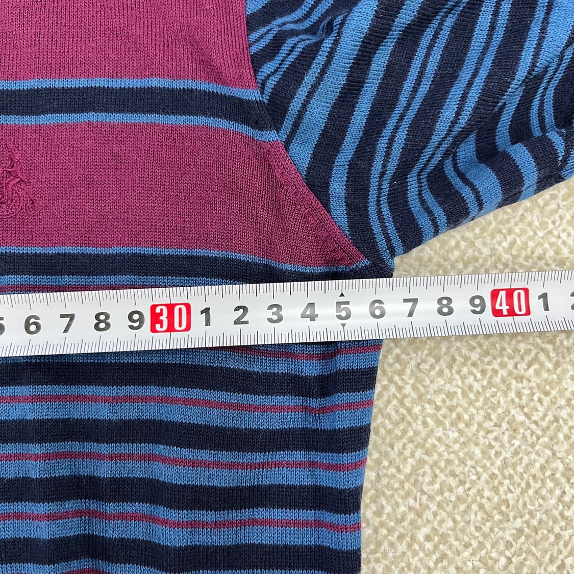 90 빈폴 여성 니트 폴로 셔츠 0225M2 상품이미지6