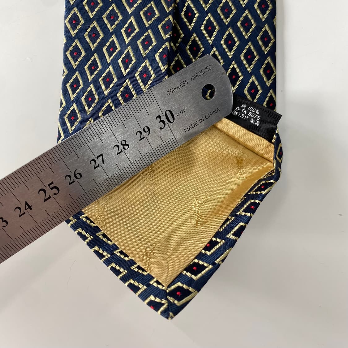 YSL 입생로랑 명품 정품 넥타이8.8cm 상품이미지6