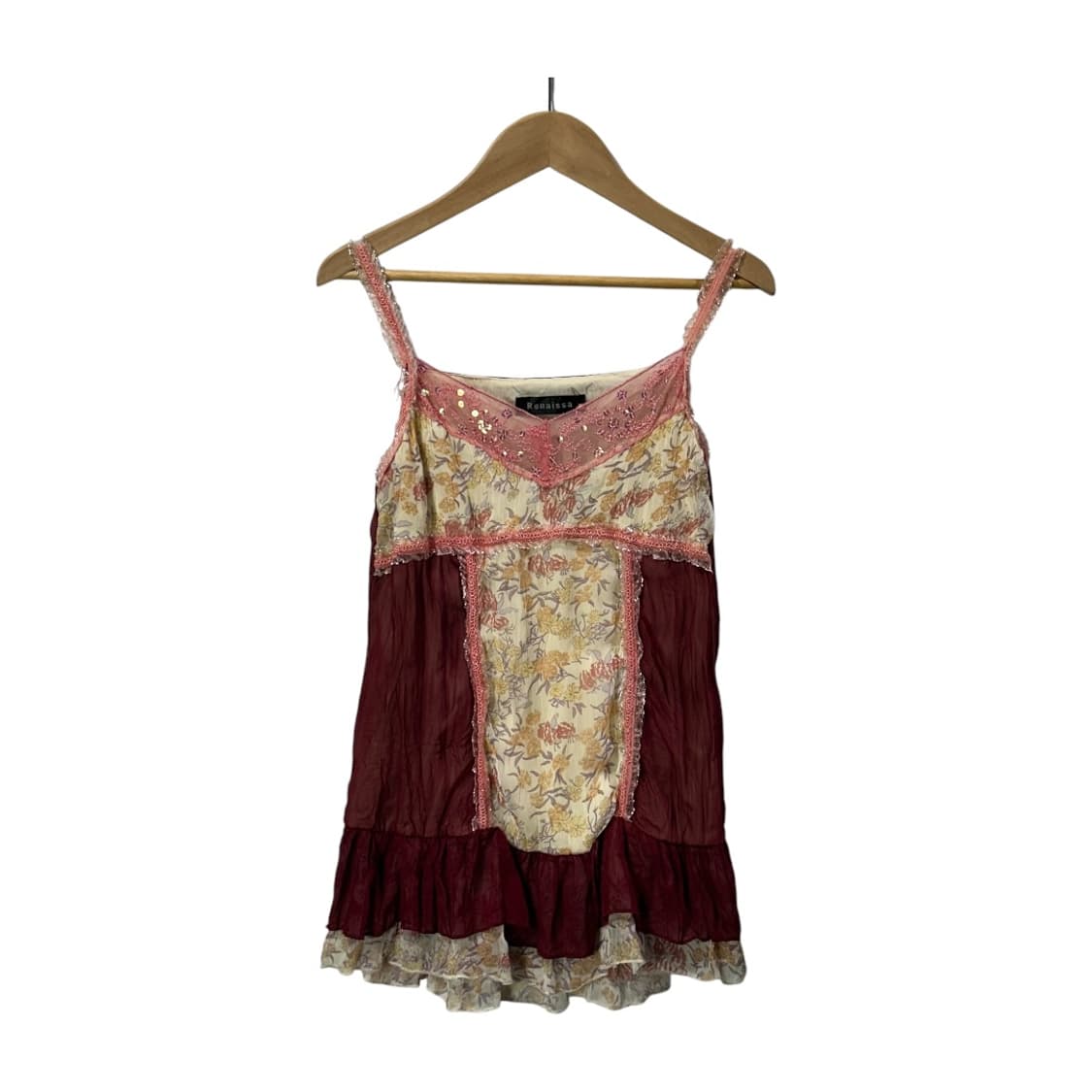 [JPN] Renaissa 플로럴 텍스처 레이어드 슬립 상품이미지1