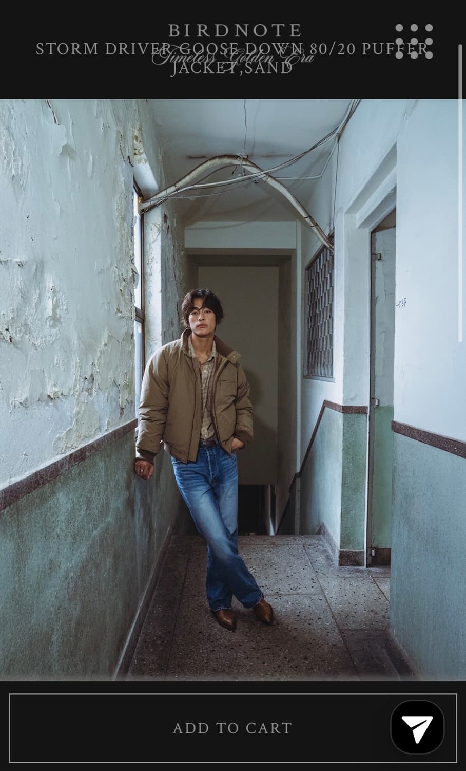 버드노트 스톰 다운 자켓 42 상품이미지3