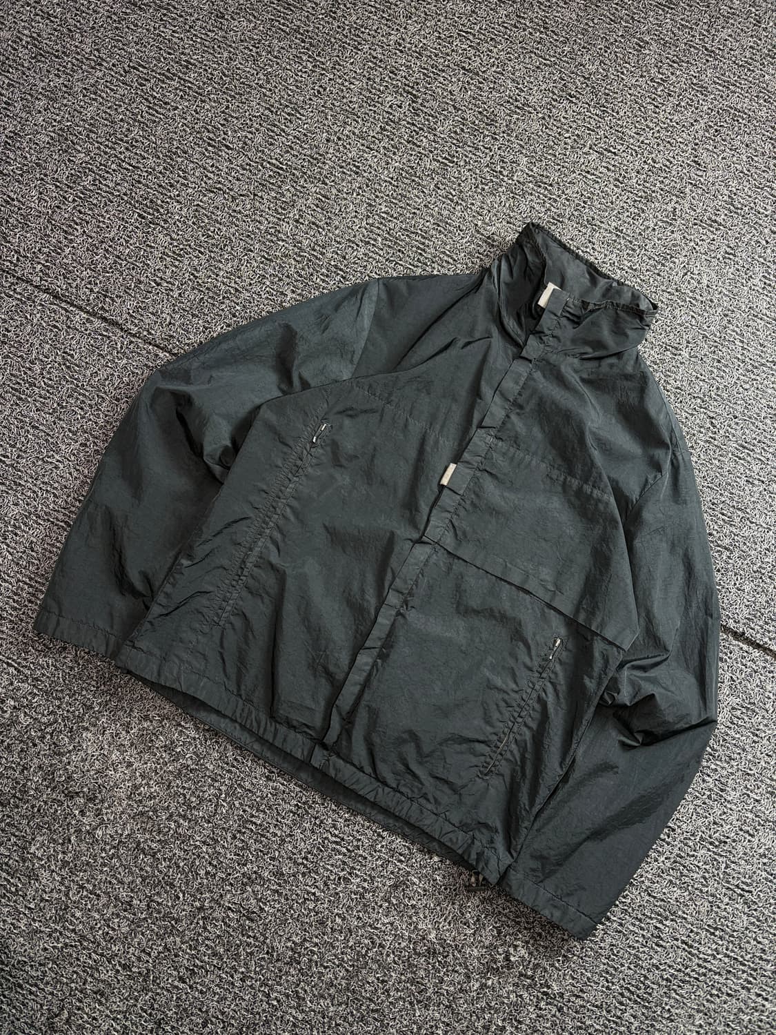 CP컴퍼니 아카이브 올블랙 나일론 바람막이 2444 상품이미지1