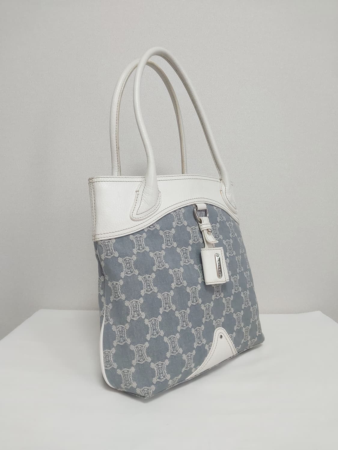 셀린느 데님 마카담 트리오페 숄더백 토트백 (정품) 상품이미지6