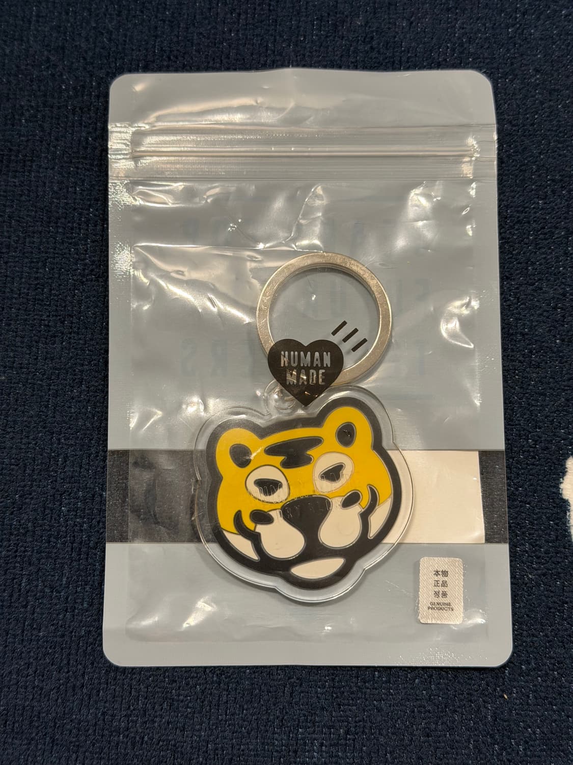 휴먼 메이드 애니멀 헤드 키링 옐로우 상품이미지1