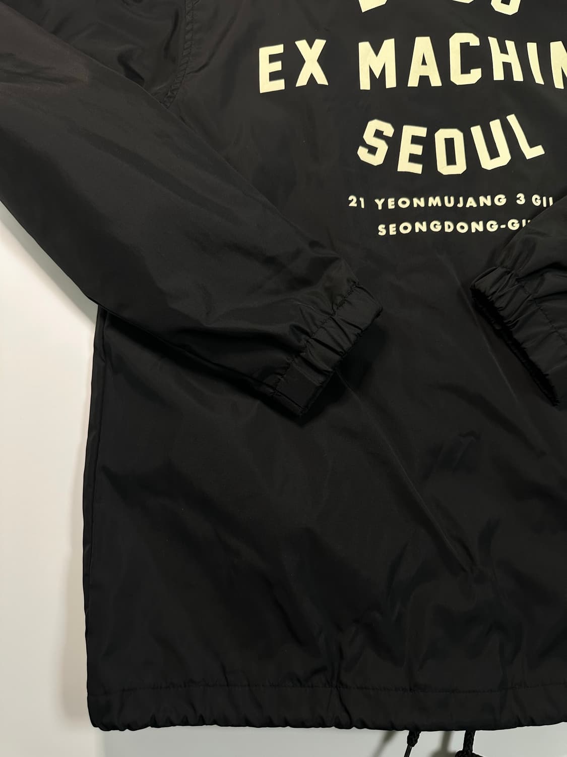 데우스 서울 블랙 코치자켓 L 상품이미지8