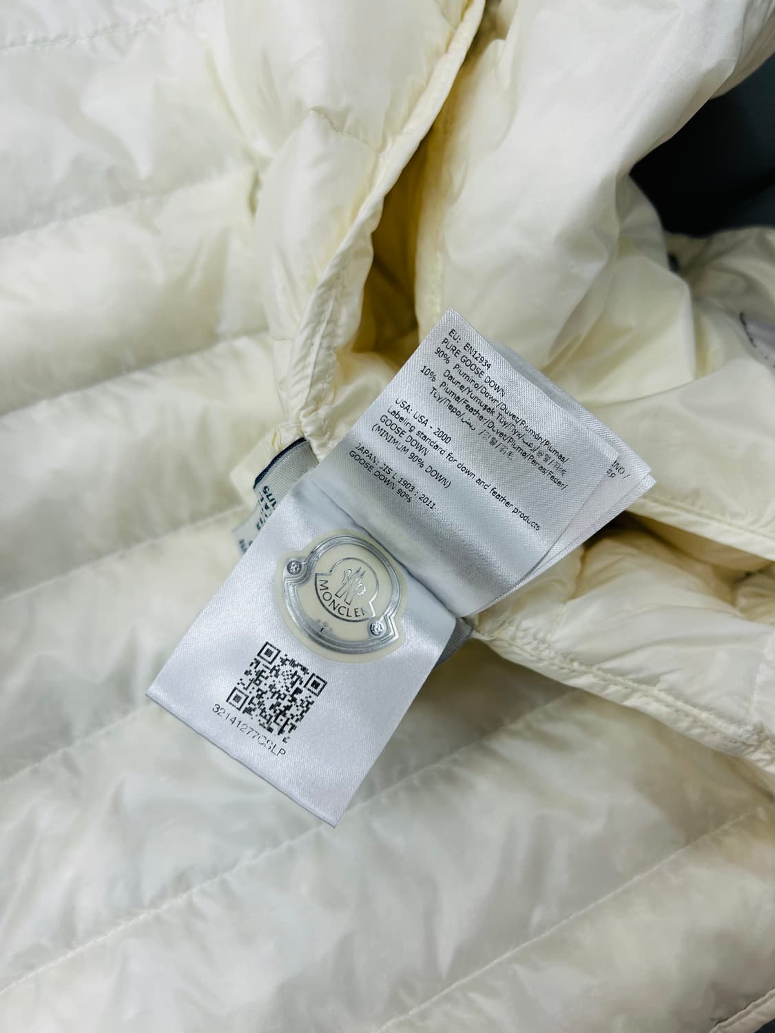 몽클레어 리안 화이트 다운 베스트 패딩(키즈)(12세/성인44) 상품이미지9