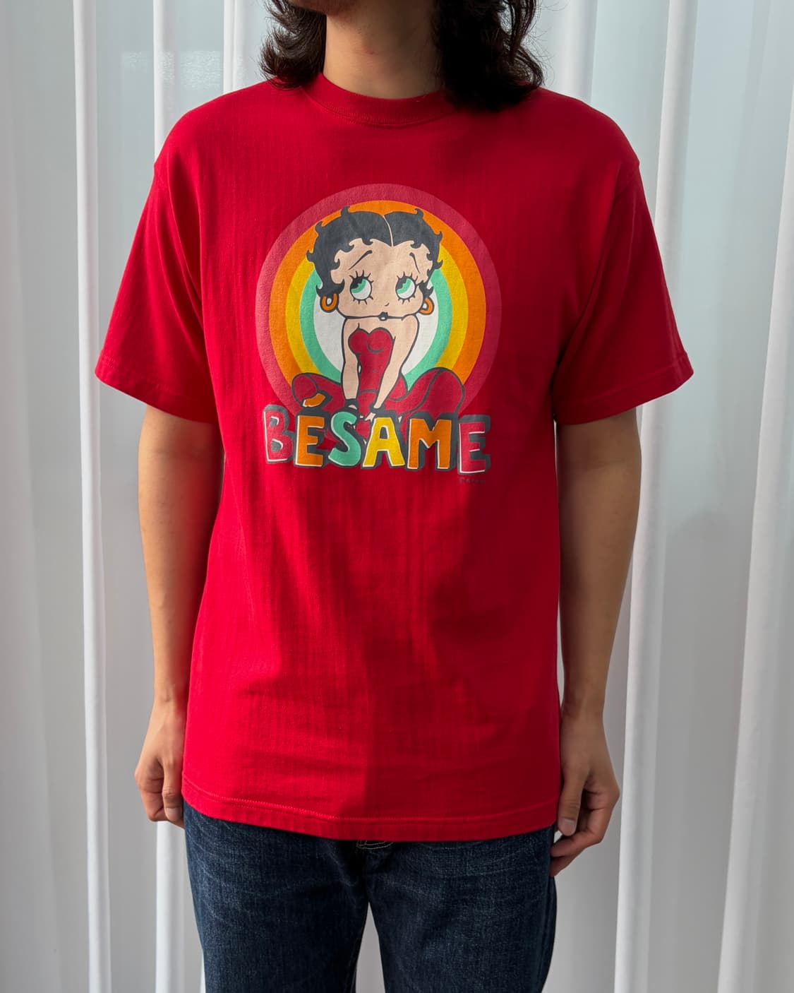 [L]베티 붑 betty boop 오피셜 반팔 티셔츠 상품이미지1