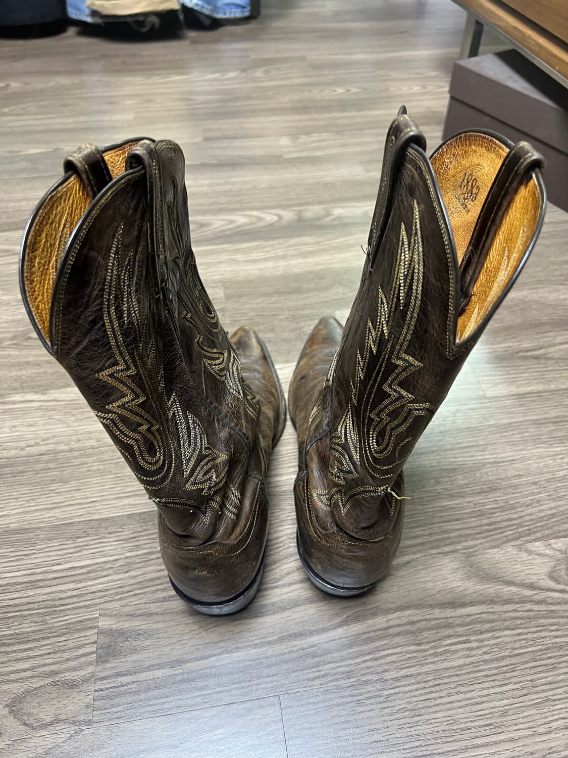 Lucchese 루체스 1883 웨스턴 부츠 토니라마 레드윙 닉푸케 상품이미지2