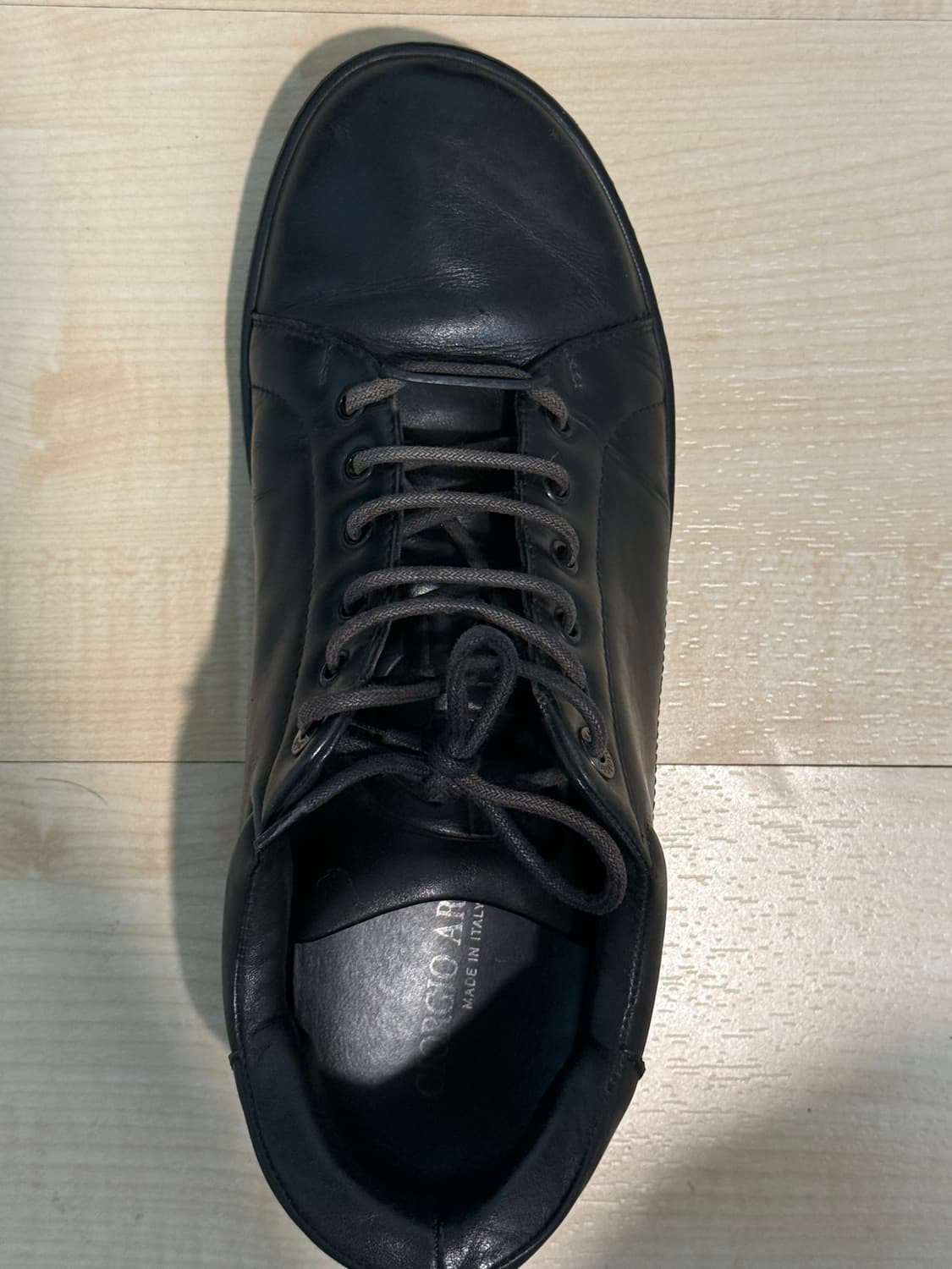 아르마니 가죽스니커즈 42(AGU332) 상품이미지2