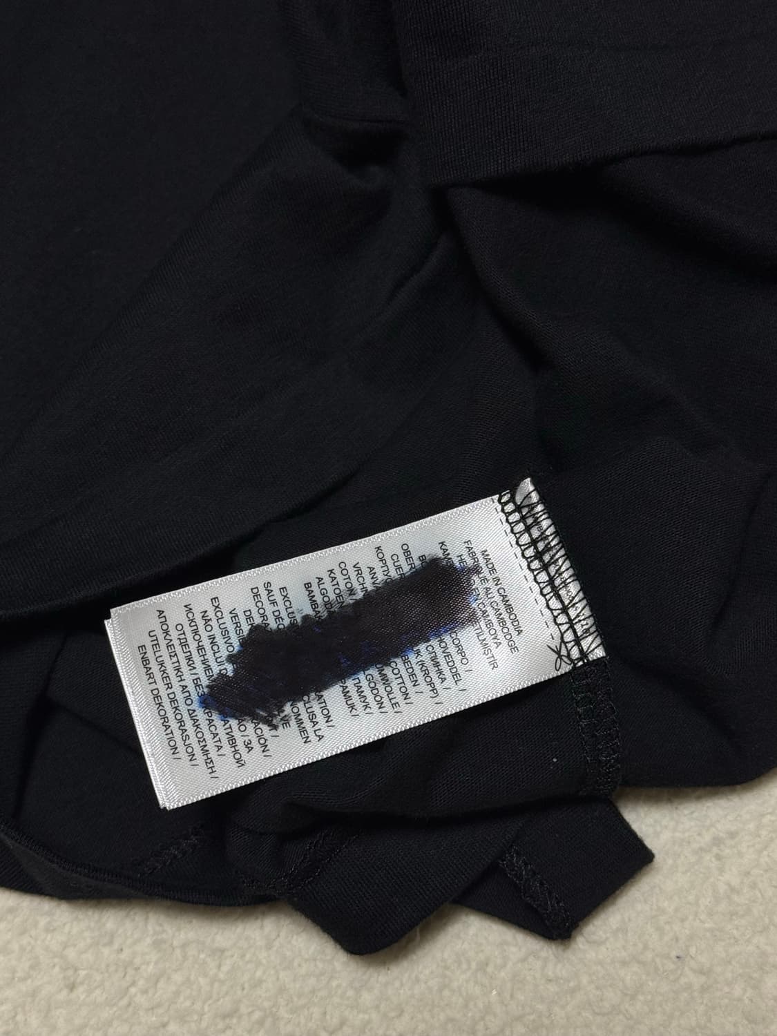 폴로 랄프로렌 검흰 반팔 (QR) 상품이미지7