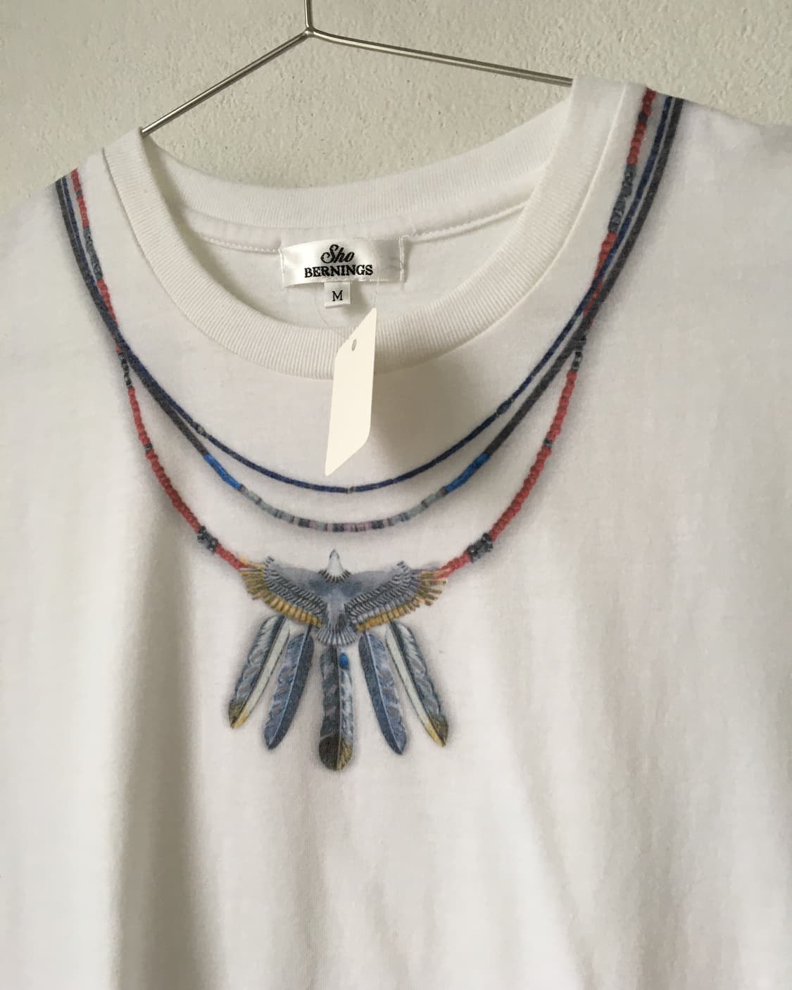 Berning sho necklace printing t shirt 상품이미지4