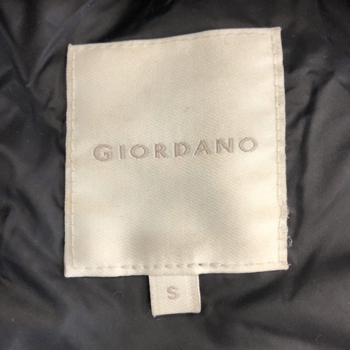 지오다노 누빔 라이트덕다운 S  상품이미지5