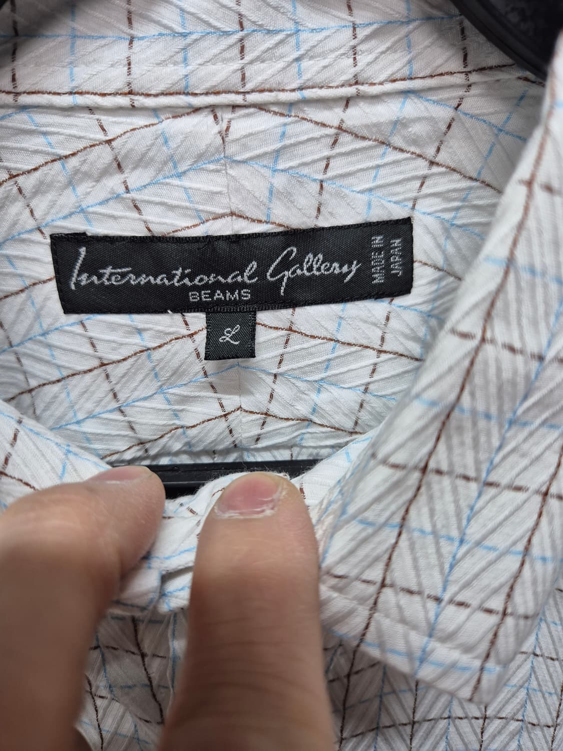 빔즈 체크셔츠 일판 상품이미지2