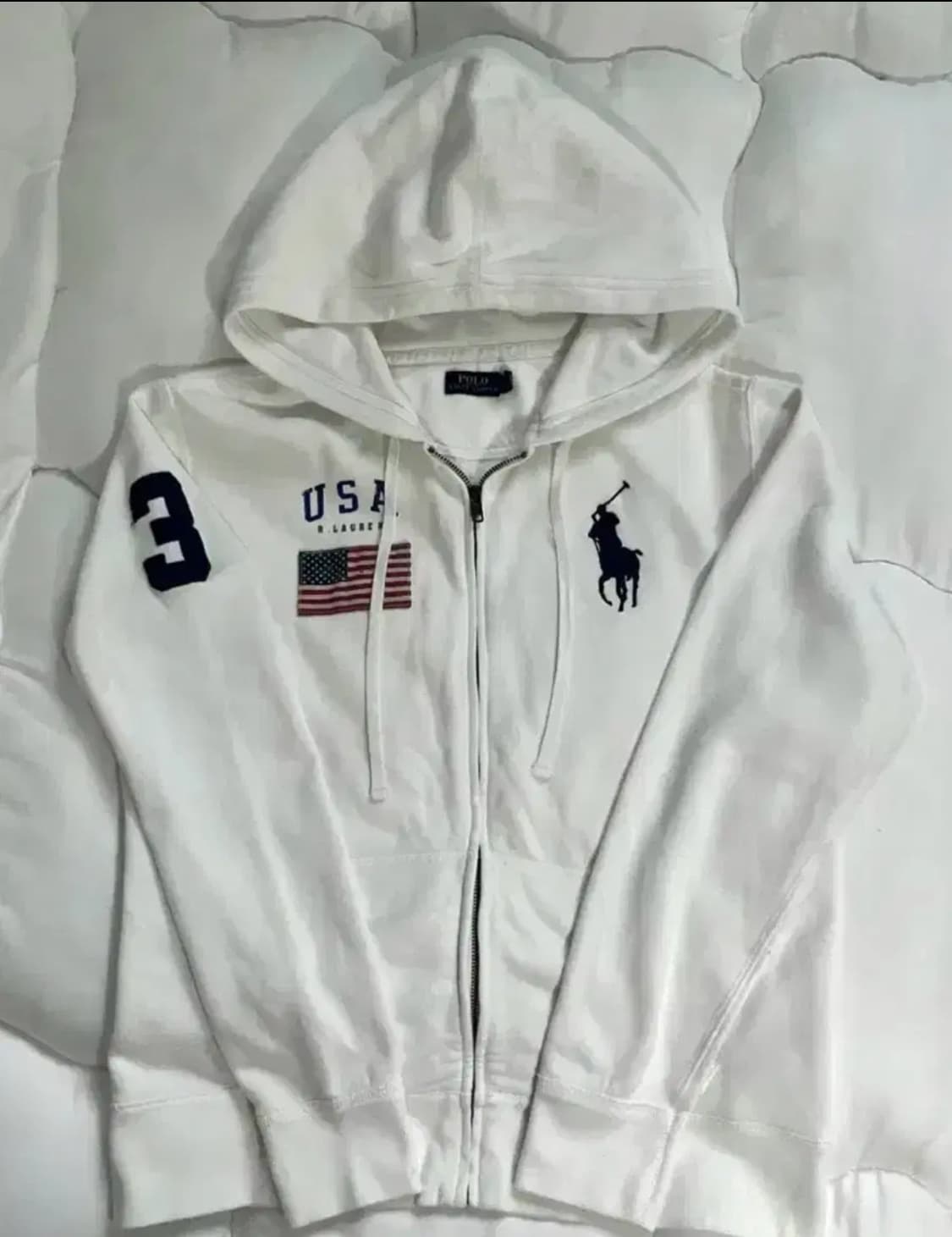 폴로 빅포니 성조기 후드집업 구해요!! 상품이미지1