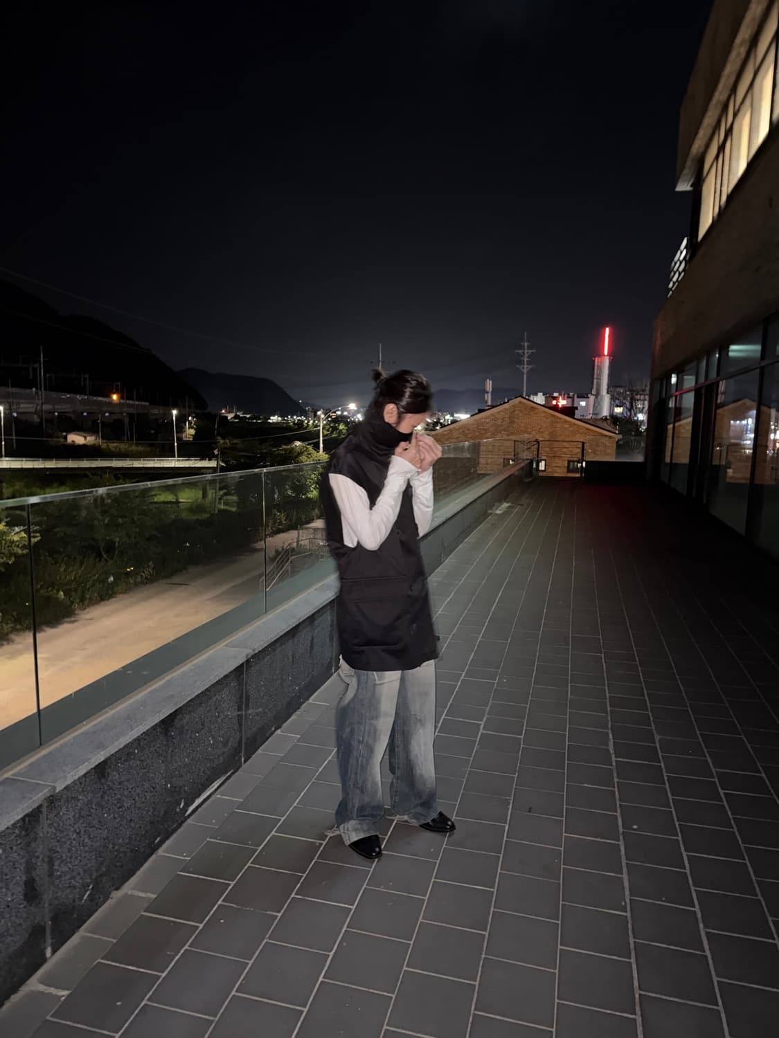 드리스반 노튼 더블 브레스티드 베스트 상품이미지1