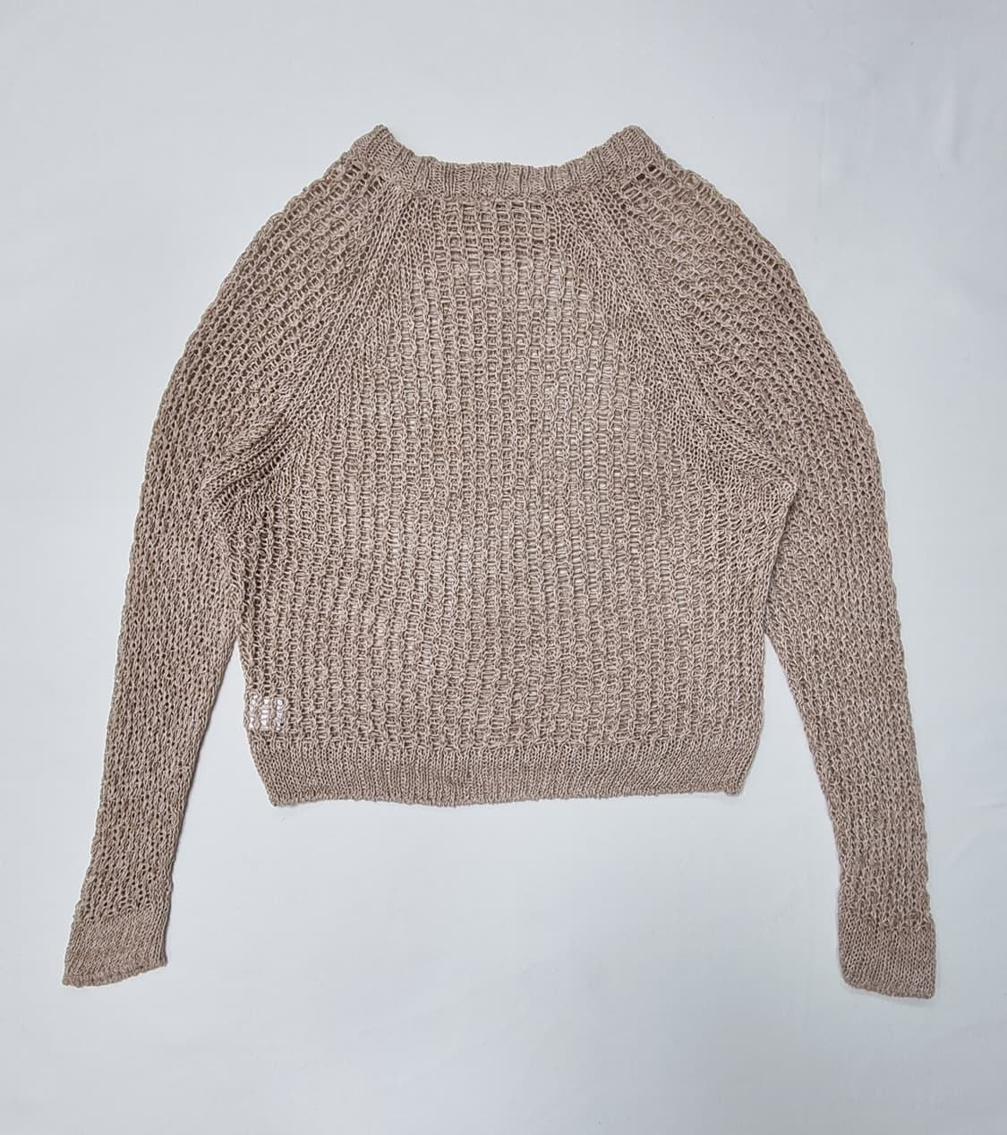 오브네어 OVNEIR 루즈핏 린넨 니트 Free _ 여성 상품이미지5