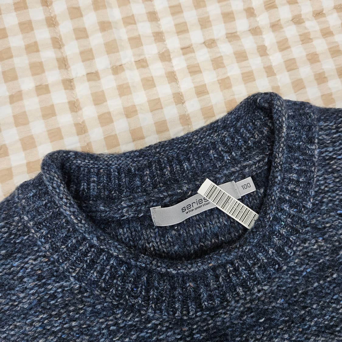 시리즈 긴소매 니트 스웨터 남자100 상품이미지2