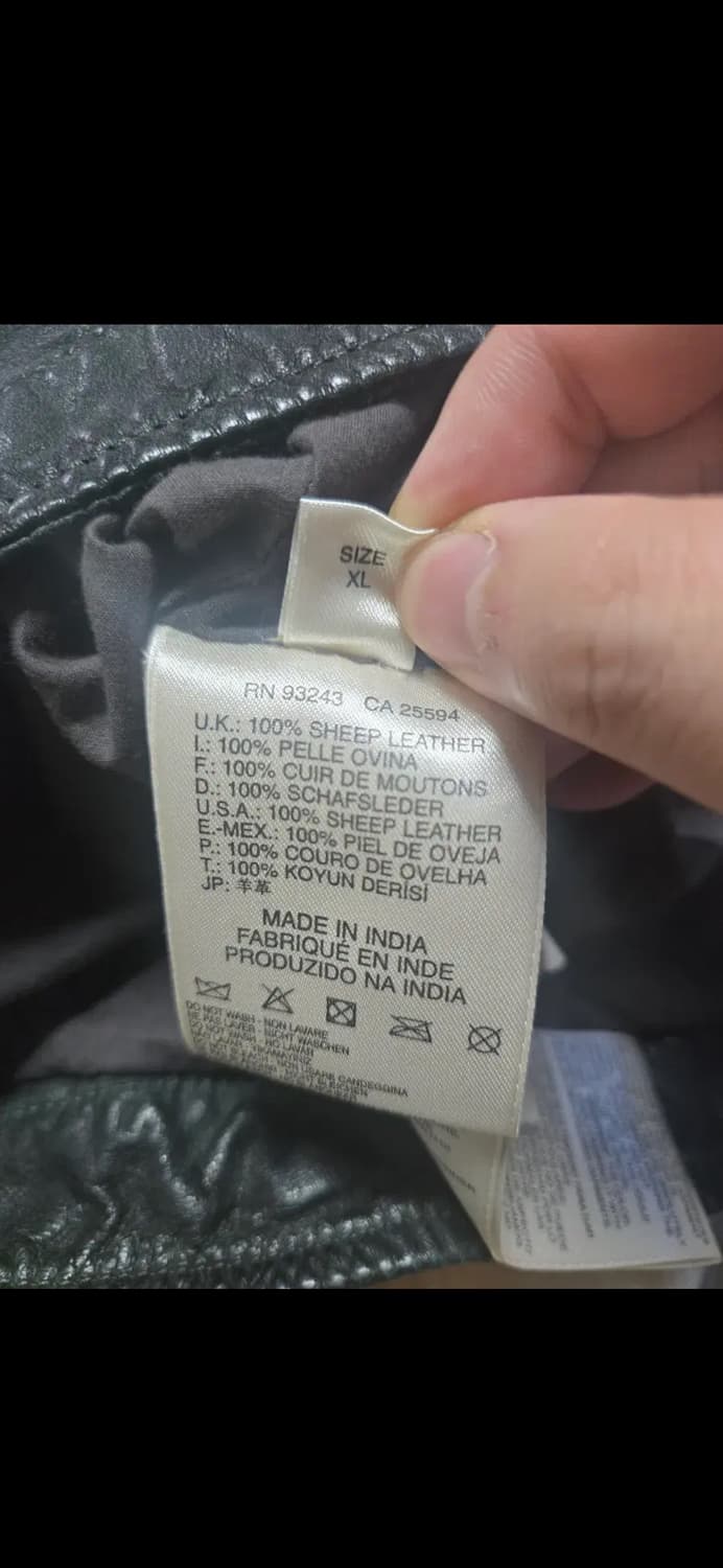 디젤 가죽자켓 상품이미지9