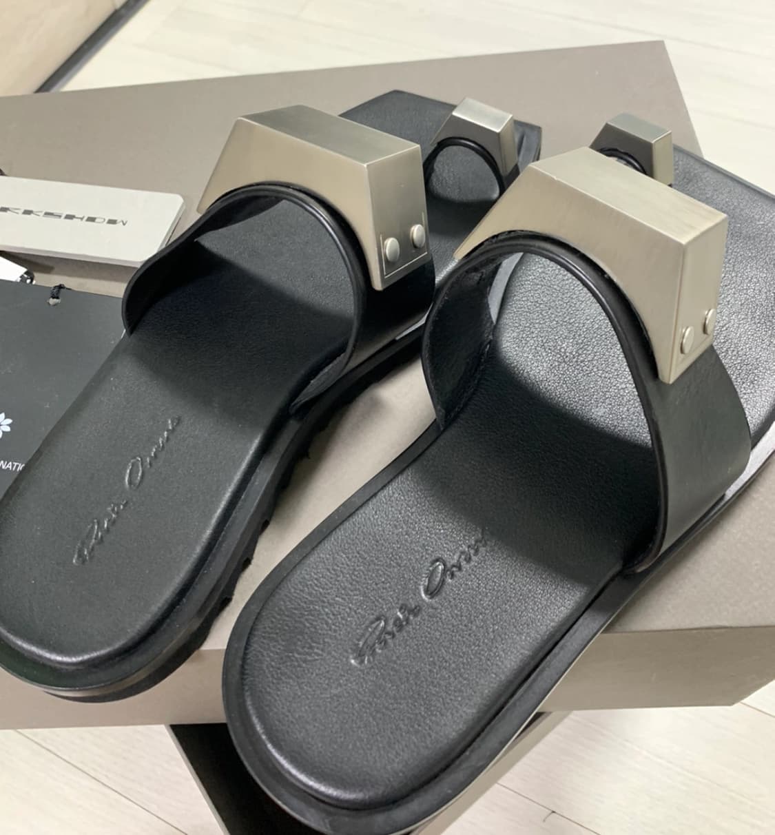 Rick Owens 릭오웬스 SS21 BEVEL 바벨 샌들 37 상품이미지1