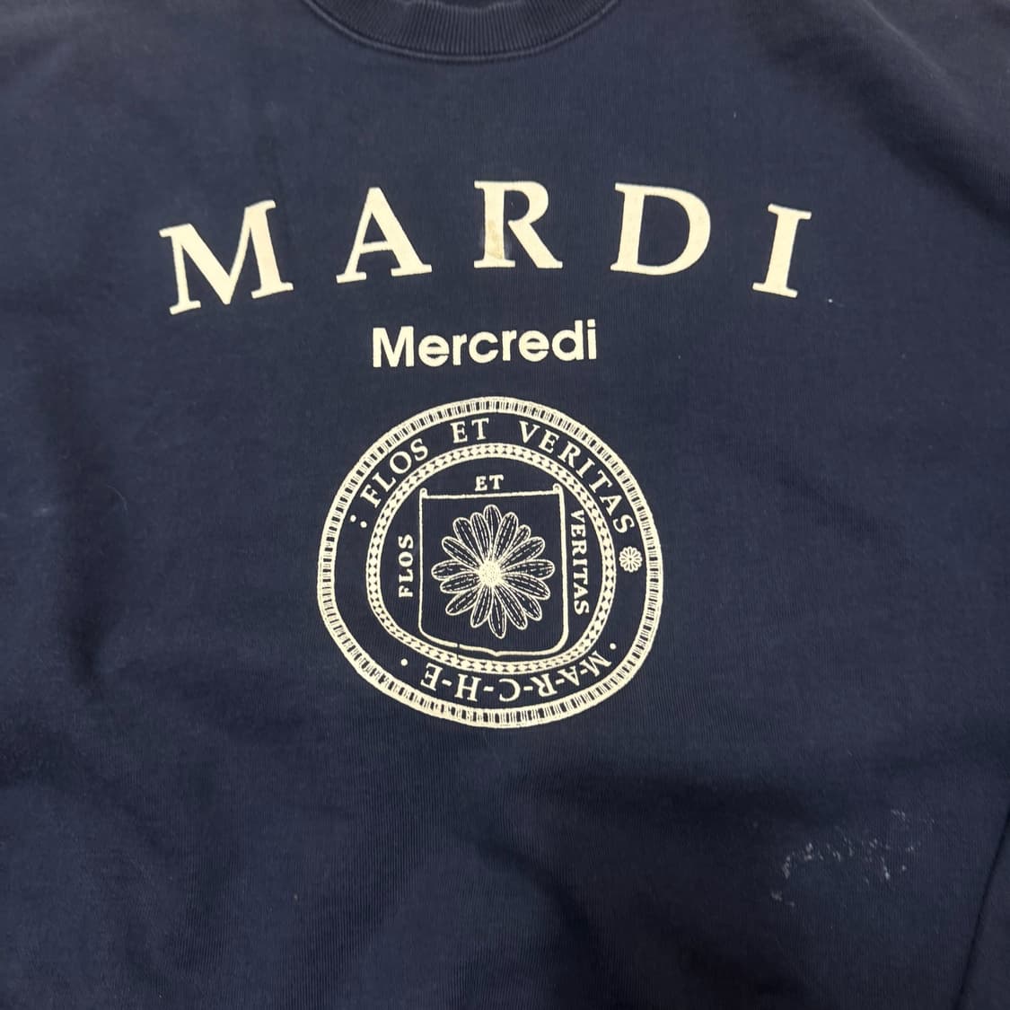 마르디메크르디 빅로고 맨투맨 FREE  상품이미지3